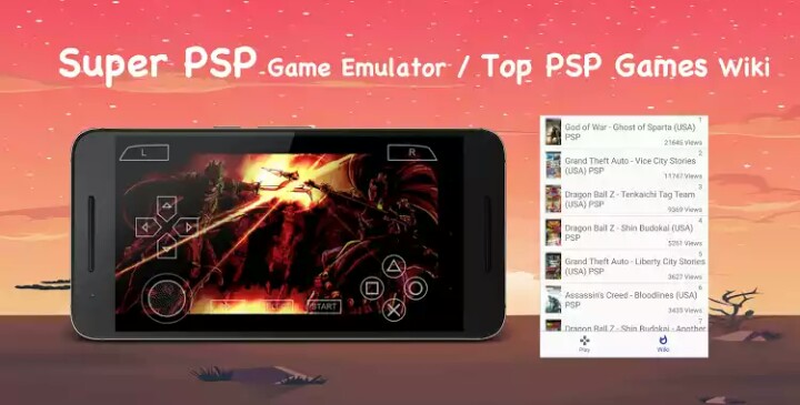 Super PSP Game Emulator